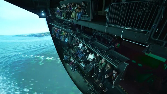 Niagara Takes Flight Flying theatre